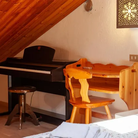 דירה In Stile Alpino A Courmayeur Verrand