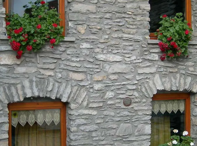 아파트 In Stile Alpino A Courmayeur 베란드